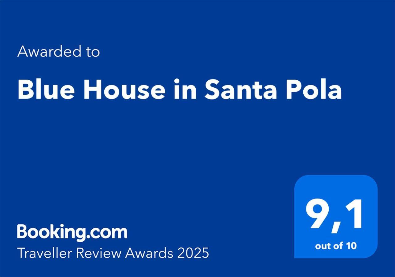 Apartament Blue House In Santa Pola Zewnętrze zdjęcie